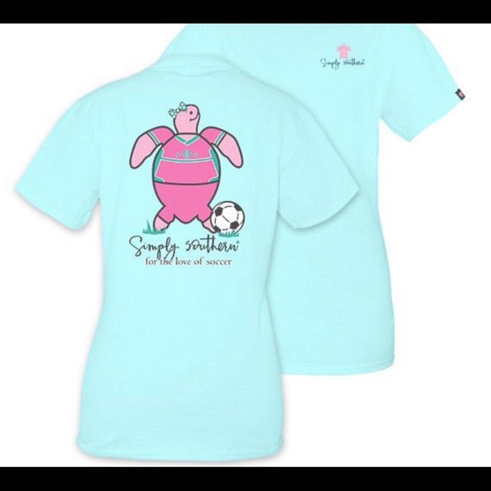 A simply southern soccer shirt